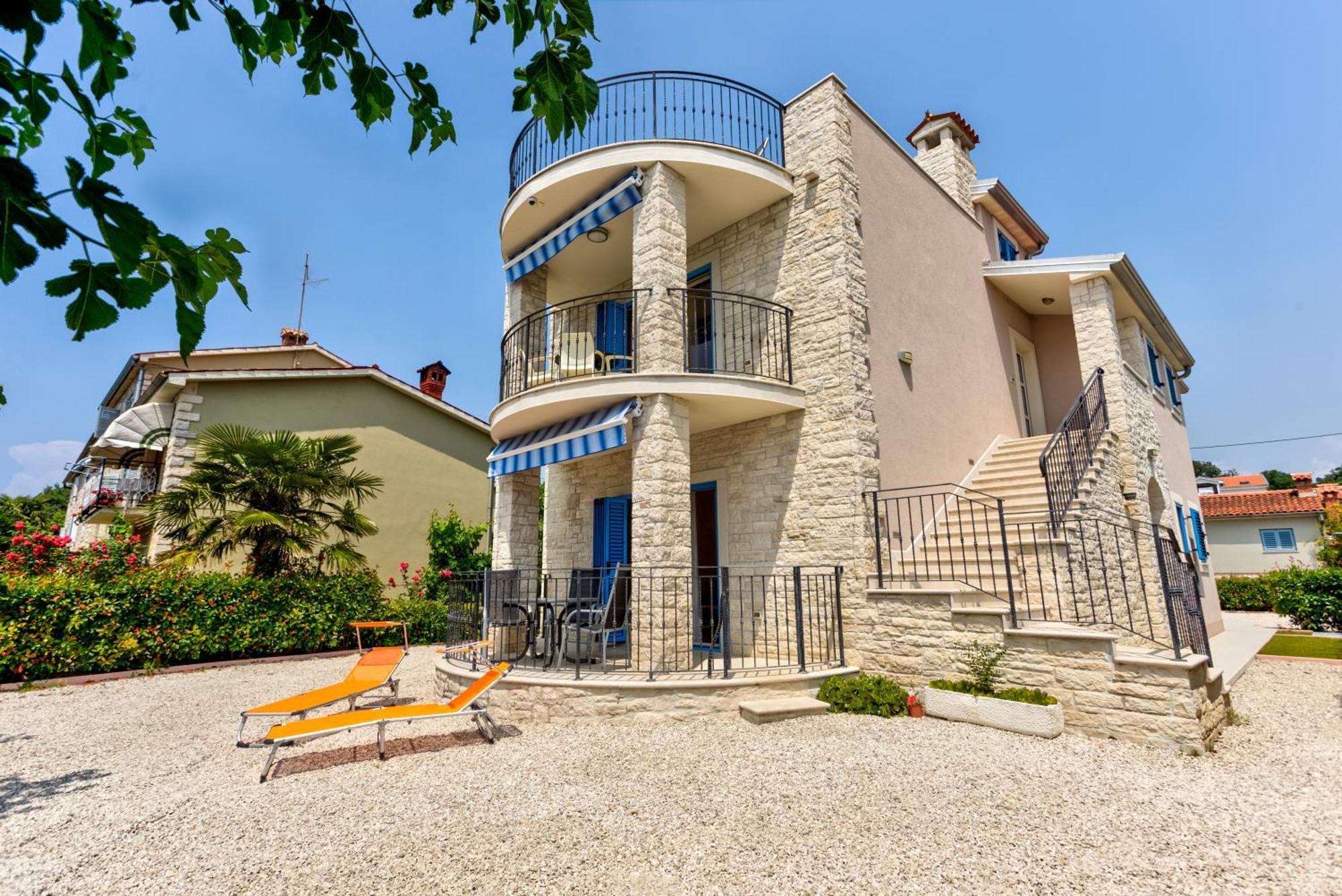 Apartment In Villa Moletto Seaside & Relax - 4 Guests Lovrečica Exterior foto